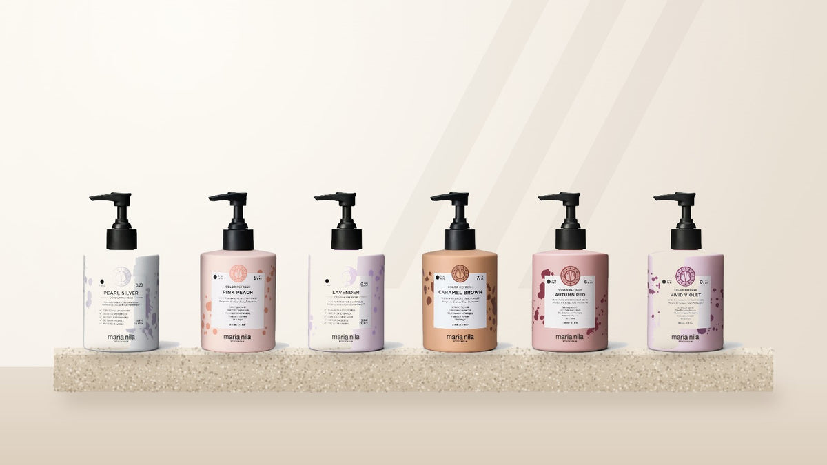 Maria Nila Colour Refresh fargemasker i seks nyanser
