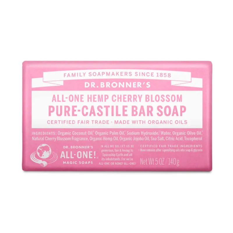 Dr. Bronner’s, Cherry Blossom Bar Soap 140 g