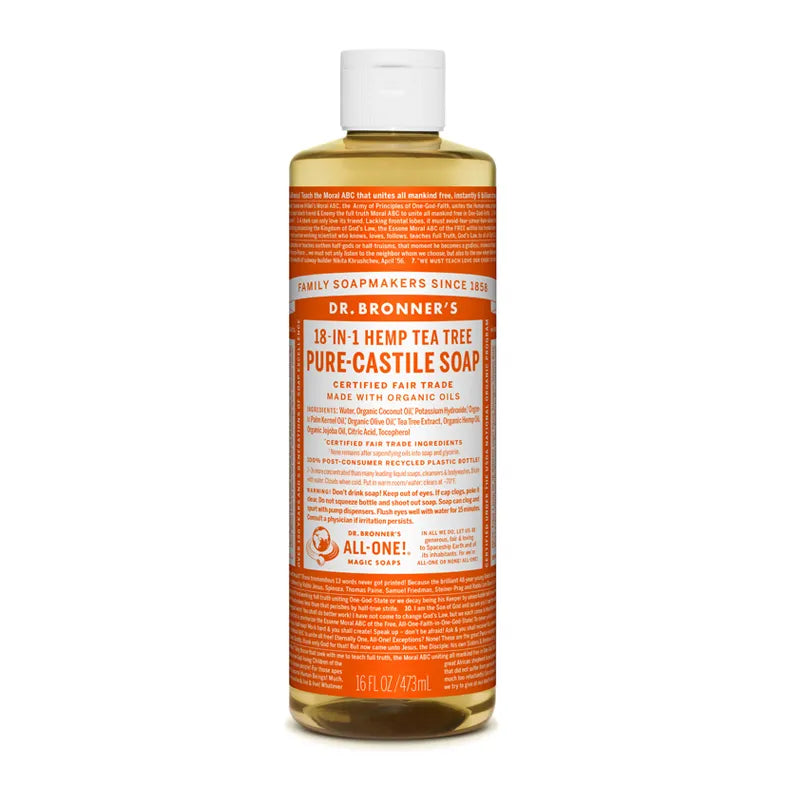 Dr. Bronner’s, Tea Tree Såpe 475 ml