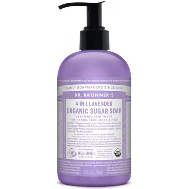 Dr. Bronner’s, 4-in-1 Hand Soap Lavender 355 ml
