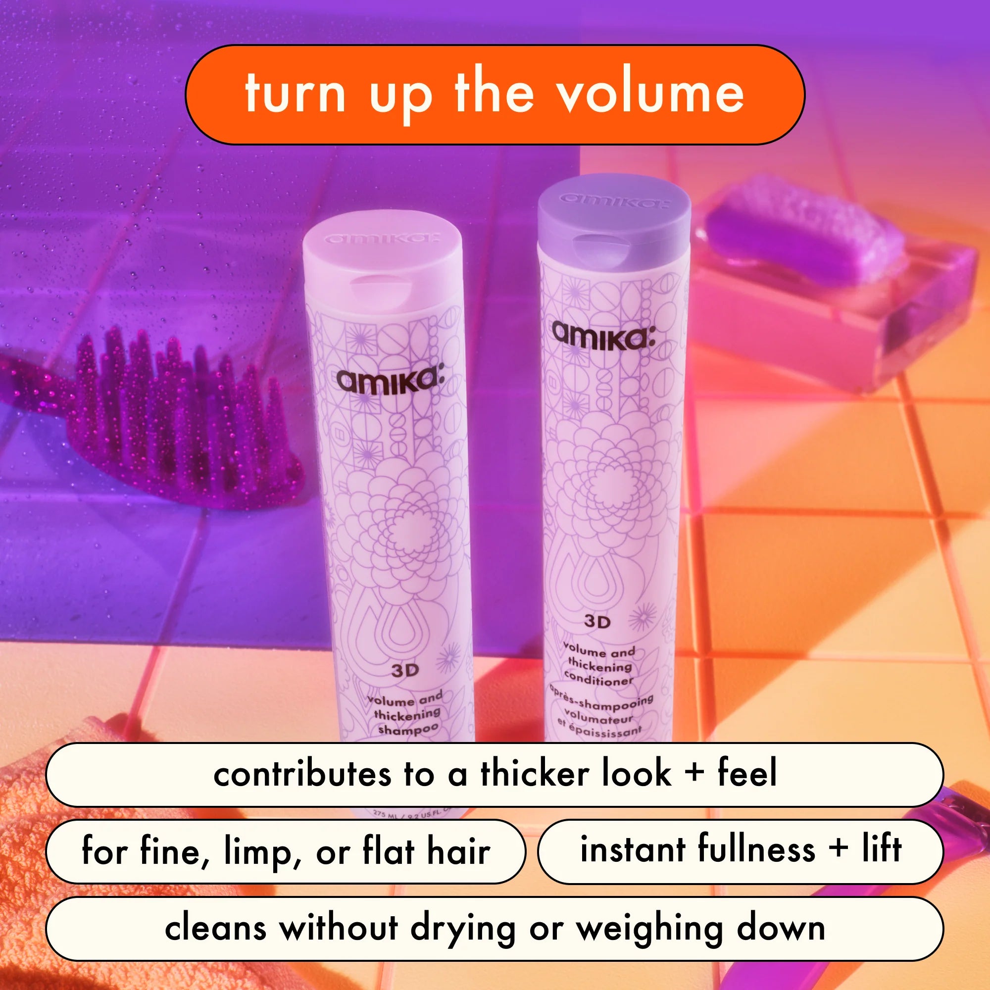 3D Volume & Thickening Shampoo