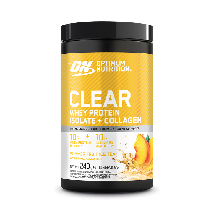 ON Clear Whey Collagen, 240g, Summer Fruit Ice Tea