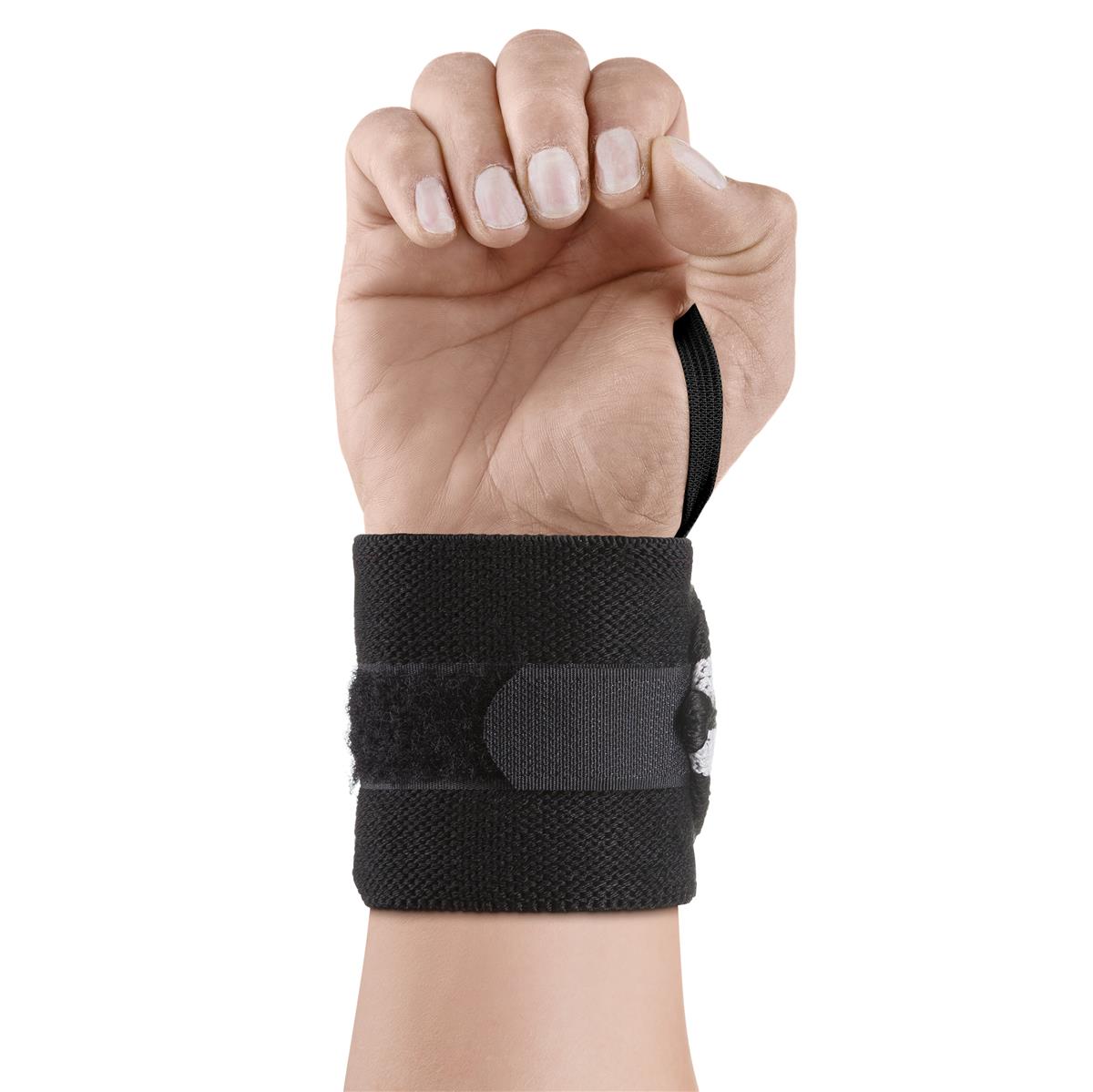 C.P. Sports Wrist Wraps 30 cm Svart/Hvit bilde 2
