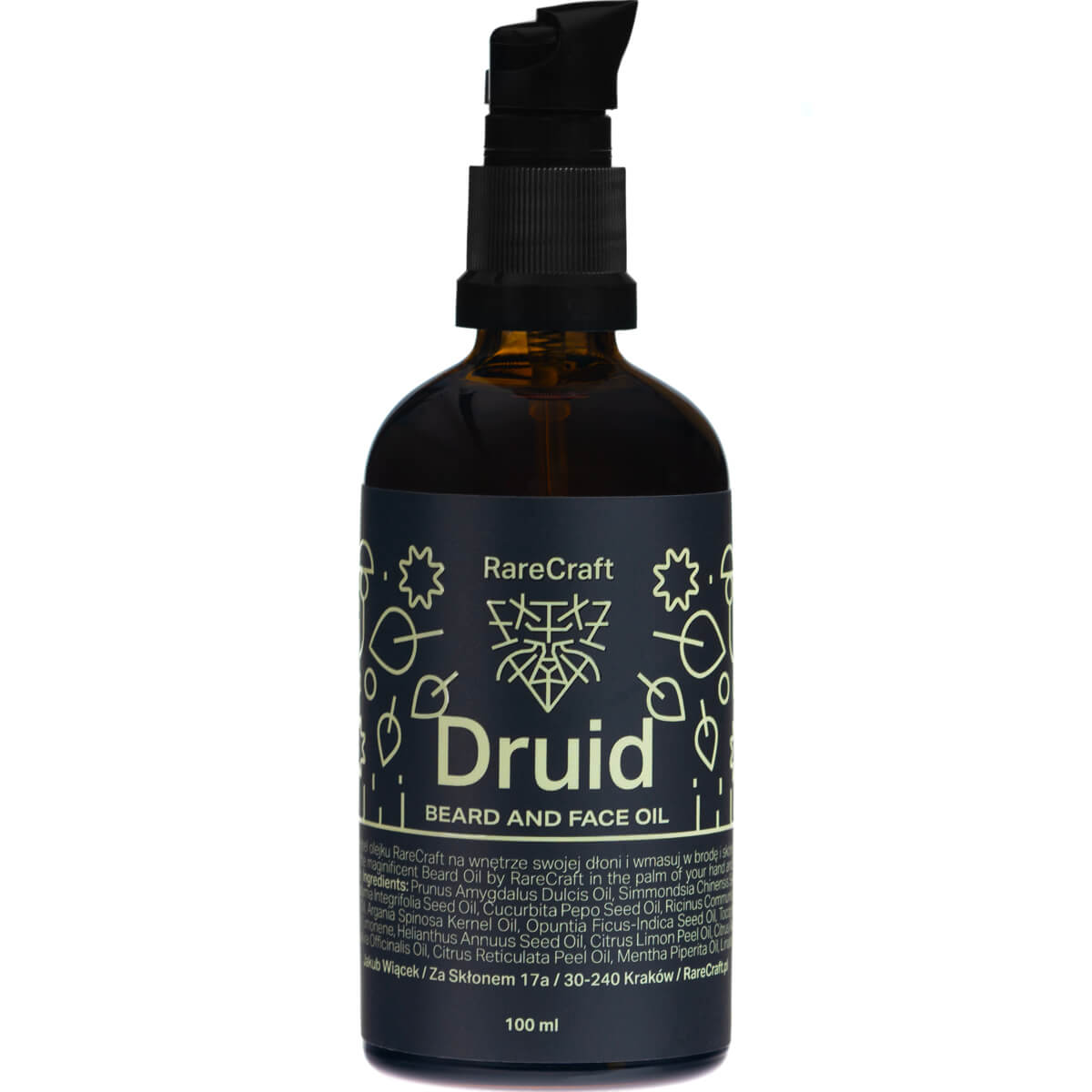 RareCraft Druid, Beard Oil 100 ml