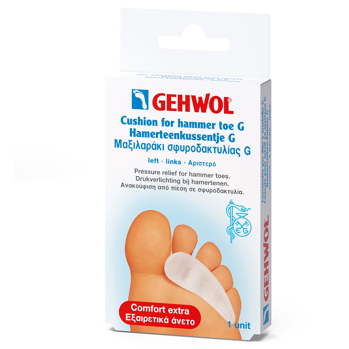 Gehwol Cushion Hammer Toe G – venstre
