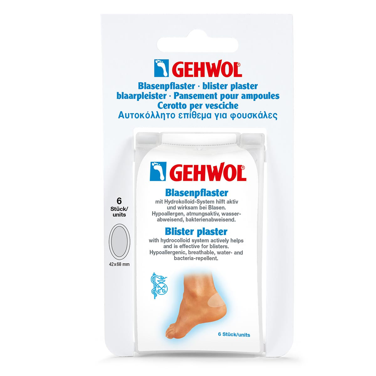 Gehwol Blister Plaster – gnagsårplaster, stor