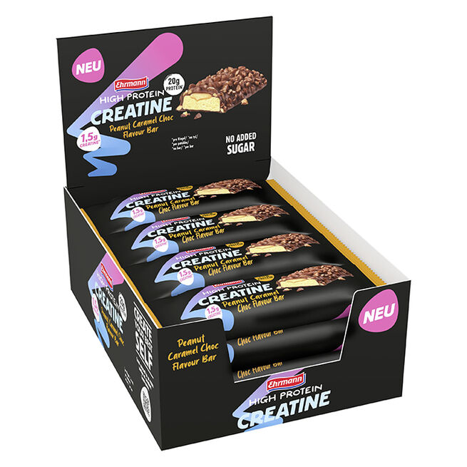 12 x Ehrmann High Protein Creatine Bar 60 g - Proteinbarer - JK-Shop