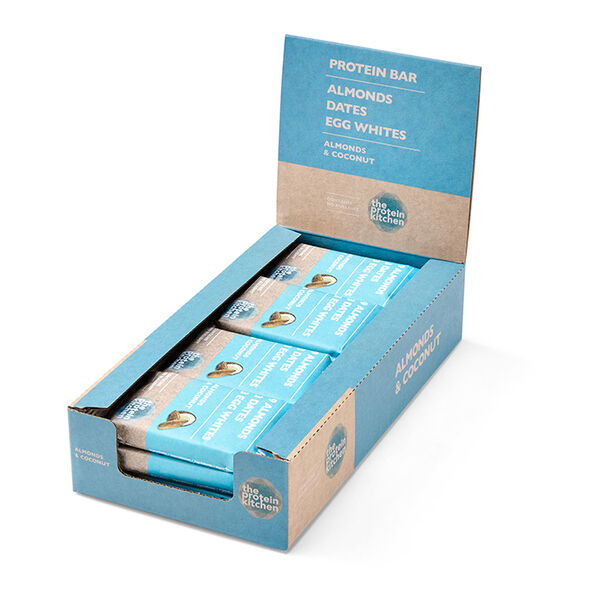 12 x The Protein Kitchen Protein Bar, 55g - Proteinbarer - JK-Shop