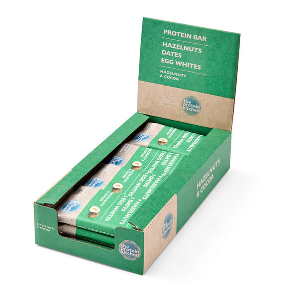 12 x The Protein Kitchen Protein Bar, 55g - Proteinbarer - JK-Shop