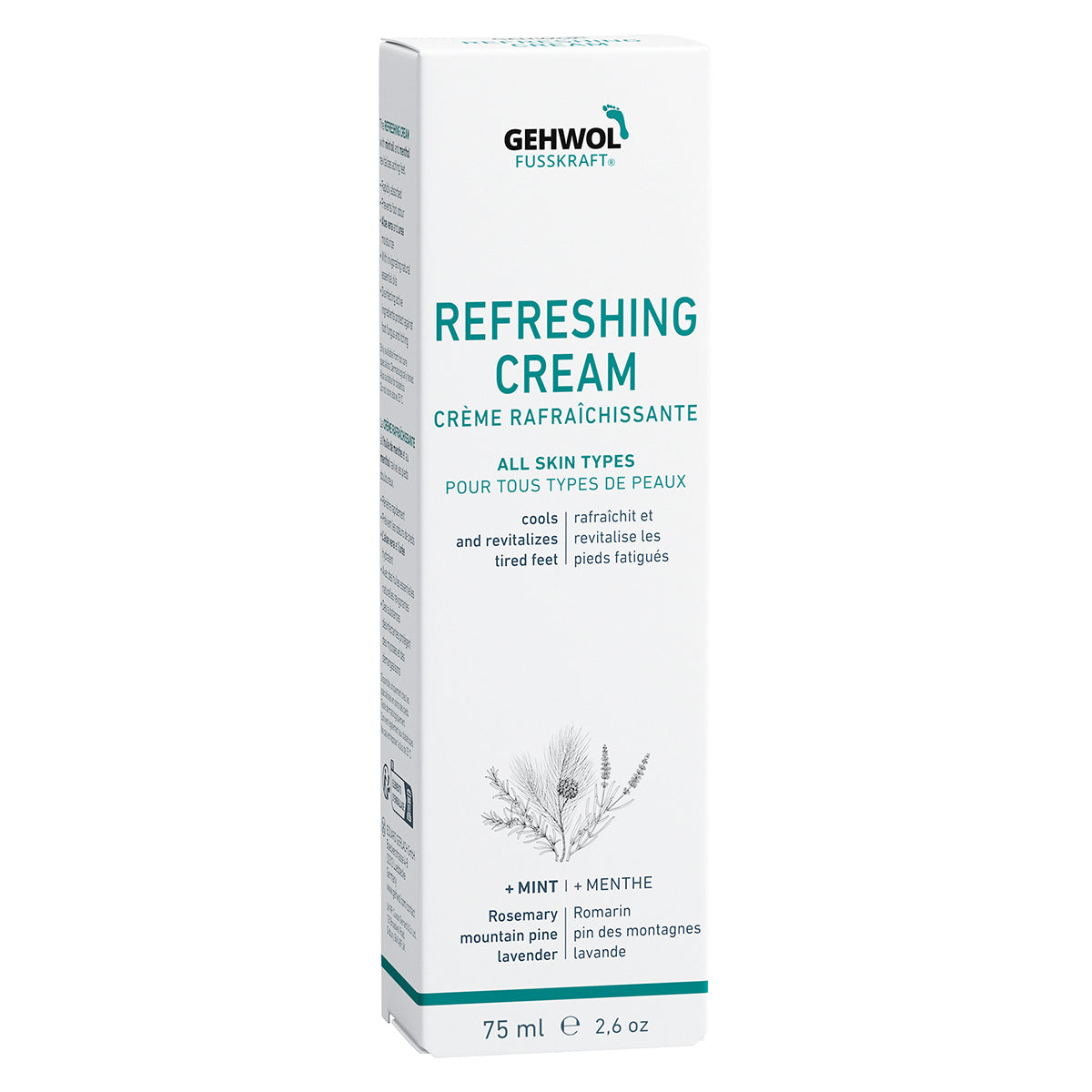Gehwol Fusskraft, Refreshing Cream (Mint)