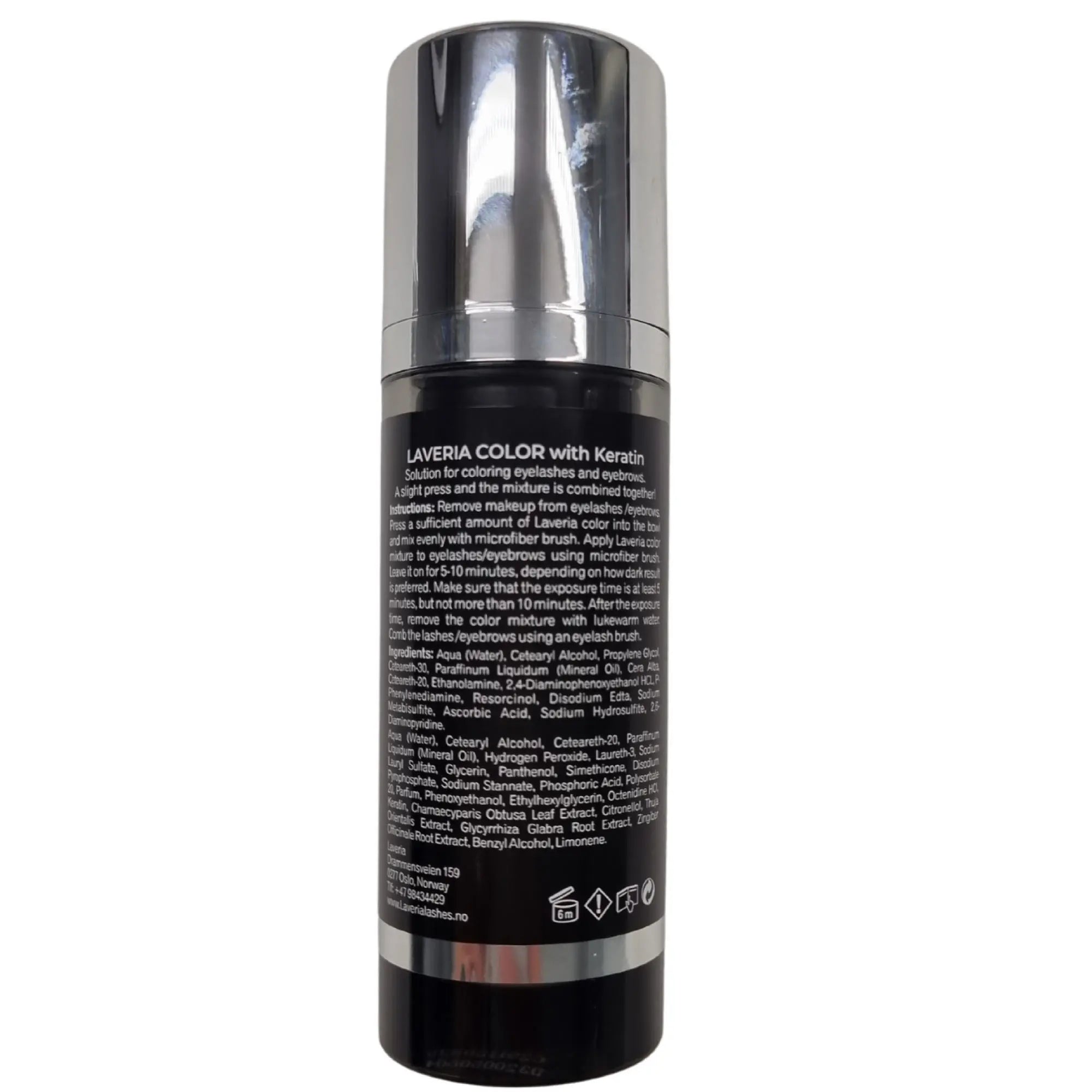Laveria Color with Keratin 30 ml – Permanent Bryn- og Vippefarge med Pleiende Keratin - Bryn- og vippefarge - JK-Shop
