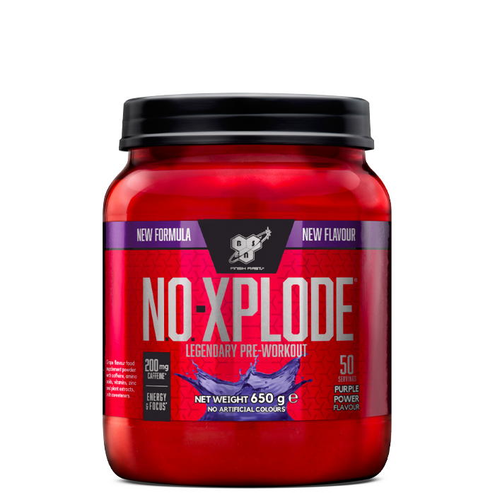 N.O.-Xplode Legendary, 30 & 50 servings, Green Burst, Purple Power &  Red Rush
