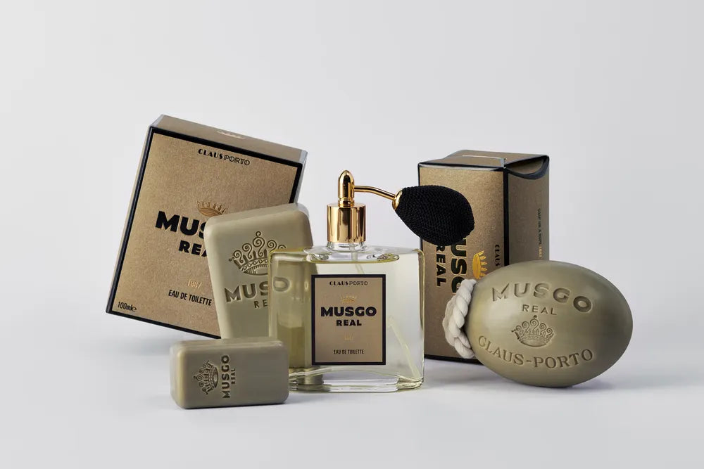 Claus Porto Musgo Real 1887 Body Soap on A Rope