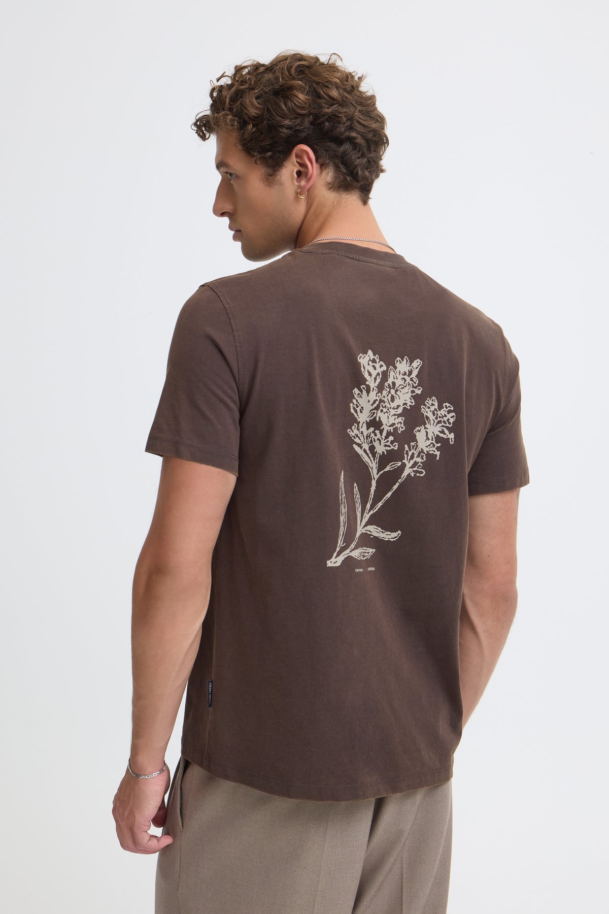 CASUAL FRIDAY, Asfred 0336 Washed T-Shirt