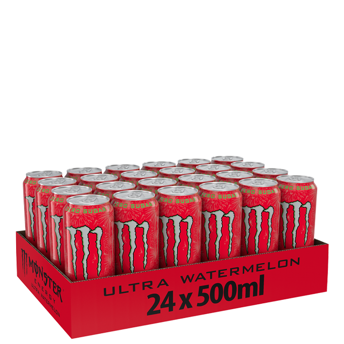 24 x Monster Energy Ultra 500ml - Energi Drikke - JK-Shop