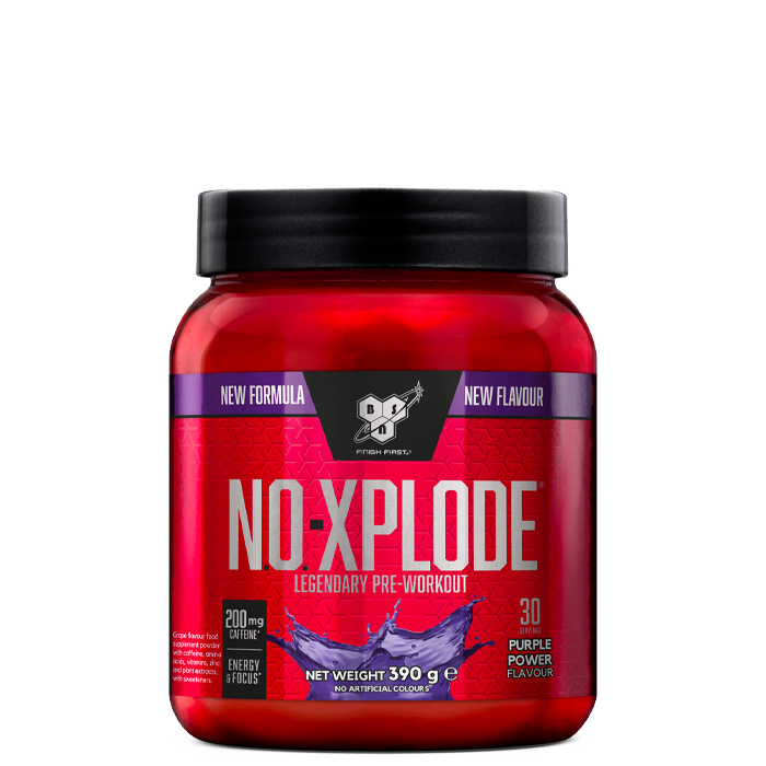 N.O.-Xplode Legendary, 30 & 50 servings, Green Burst, Purple Power &  Red Rush