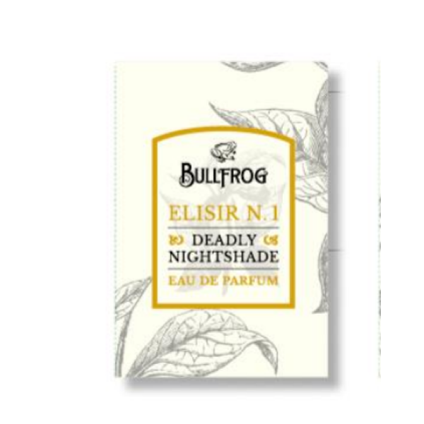 BULLFROG Eau De Parfum Elisir N.1 – Deadly Nightshade 2ml