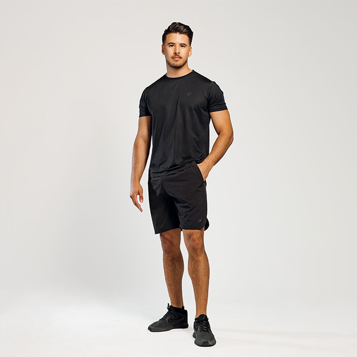 Star Wear Mesh T-skjorte Svart bilde 3