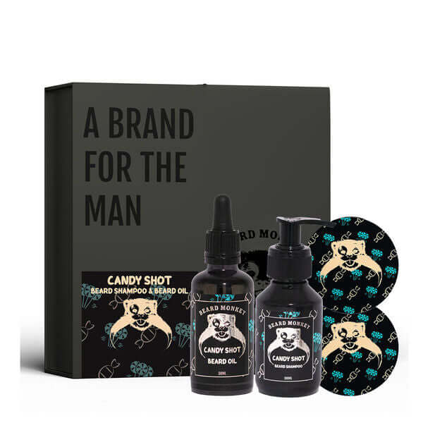 Beard Monkey, Candy Shot Beard Kit-Beard Monkey-J&K Shop