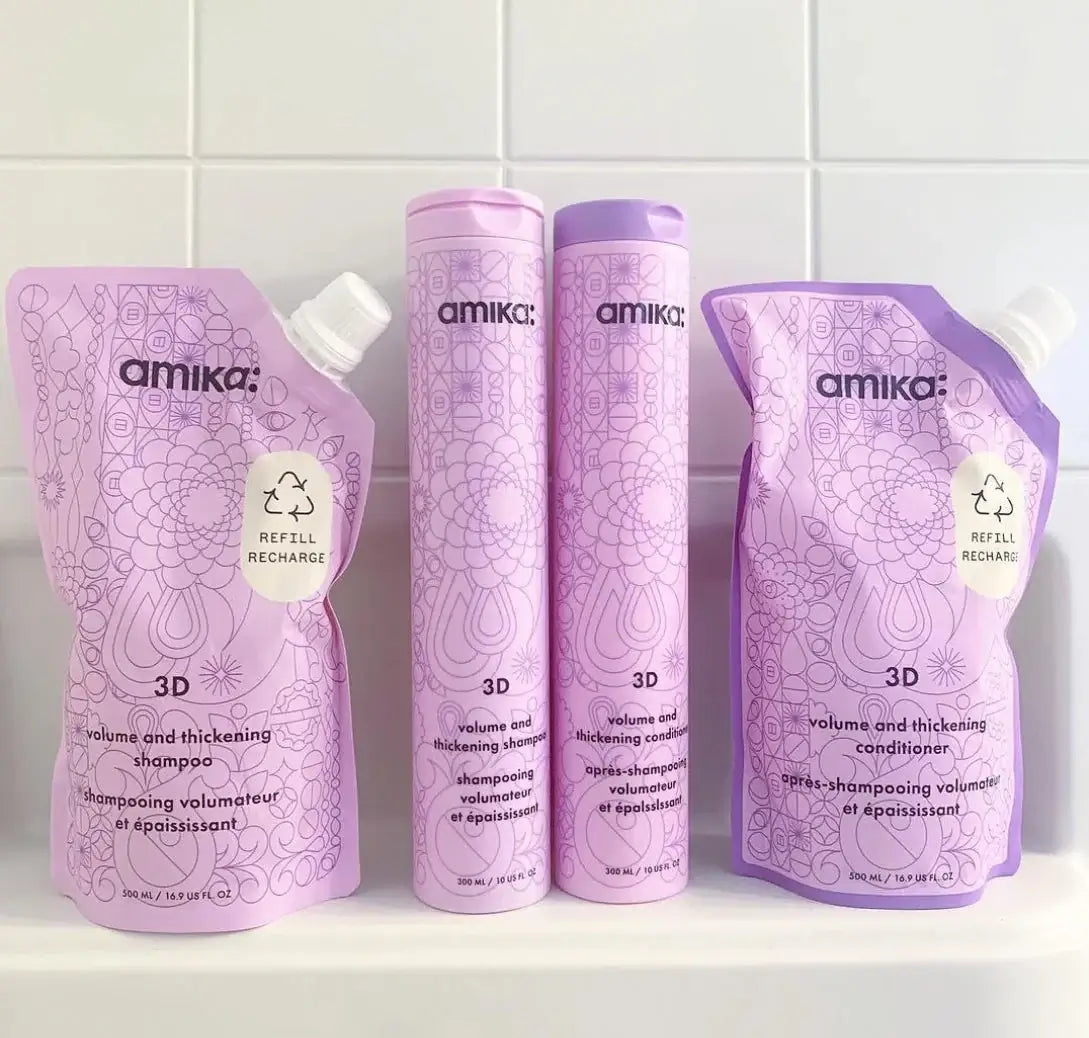 3D Volume & Thickening Shampoo 275ml-Amika-J&K Shop