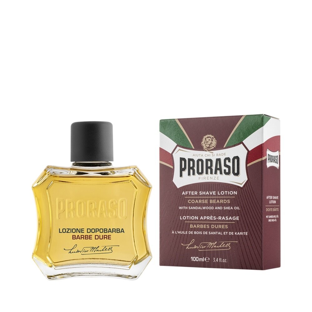 Proraso Aftershave Lotion - Coarse Beards - Etterbarberingsvann - JK-Shop