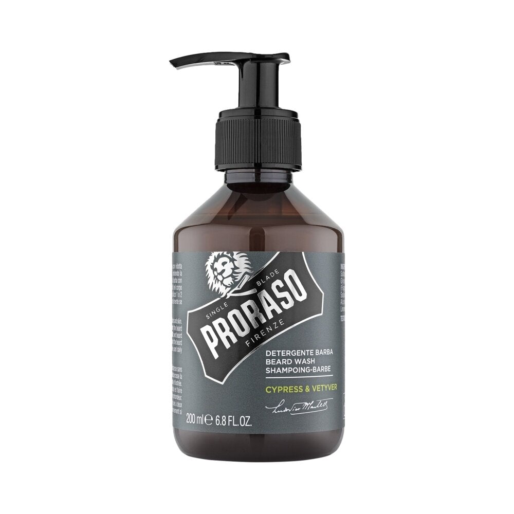 Proraso Skjeggsjampo - Cypress og vetyver - Skjeggsjampo - JK-Shop
