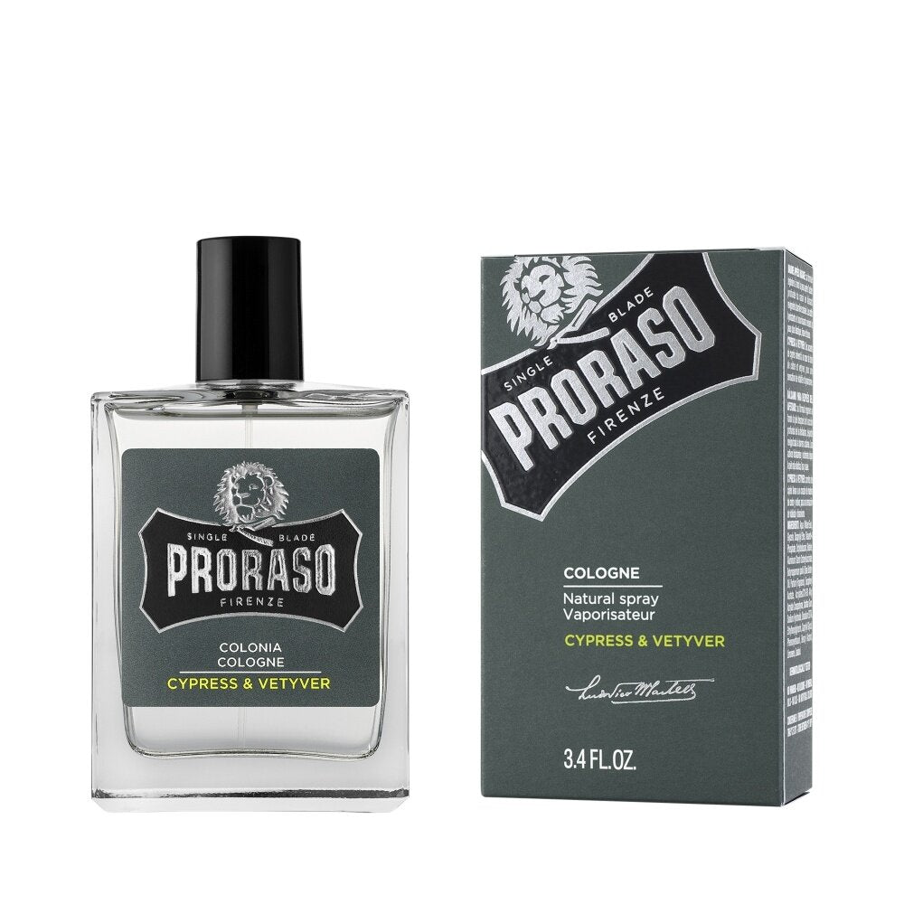 Proraso Eau de Cologne - Cypress og vetiver - Eau de Cologne - JK-Shop