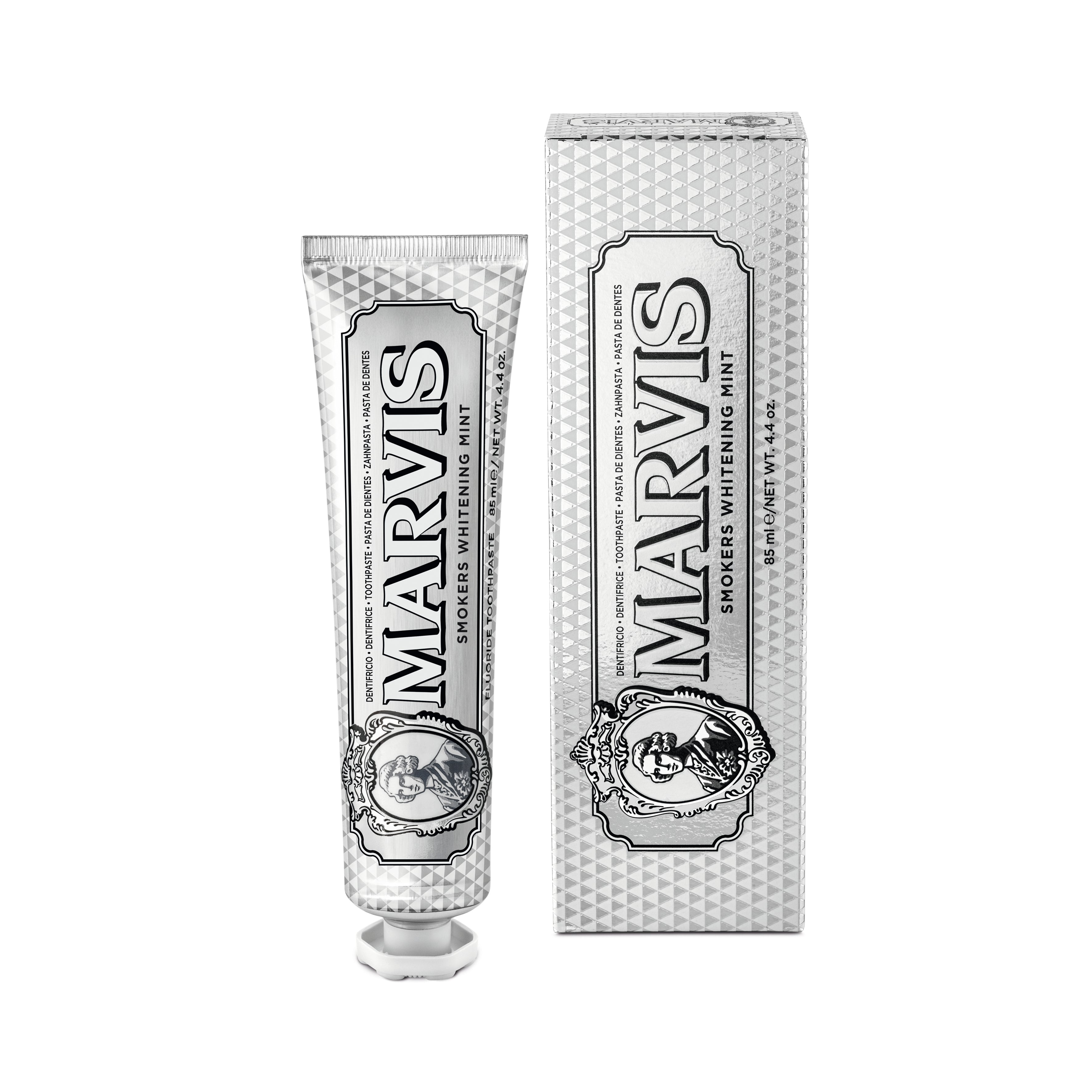 Marvis Whitening Mint for Smokers Tannpasta, 85 ml-Marvis-Tannpleie-JKSHOP