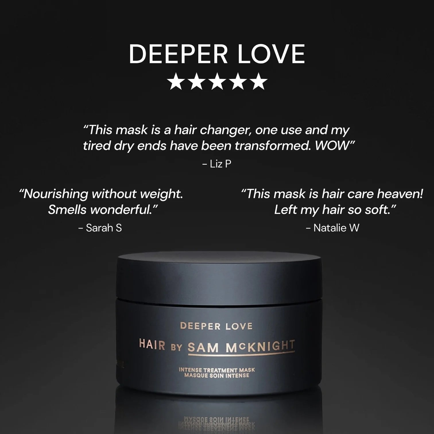SAM McKNIGHT Intense Treatment Mask  Deeper Love