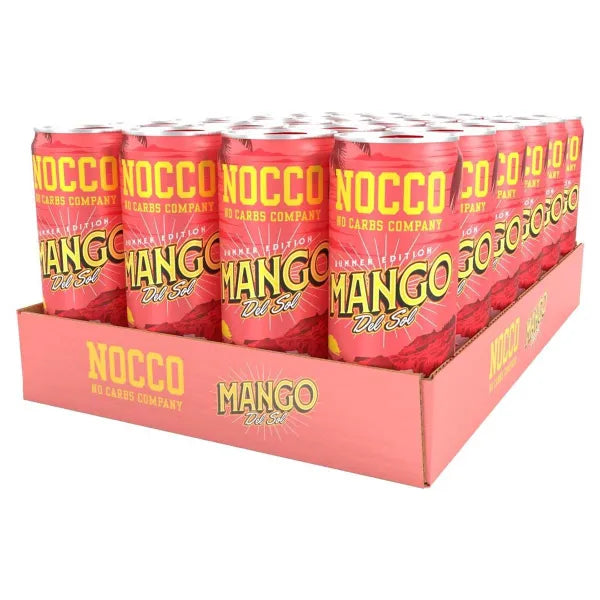 NOCCO BCAA, 24x330ml, Mango