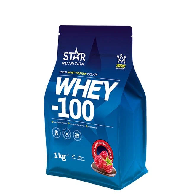 Star Nutrition Whey-100 Myseprotein 1 kg