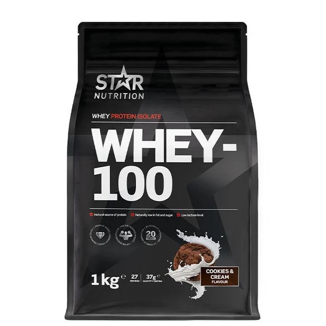Star Nutrition Whey-100 Myseprotein 1 kg