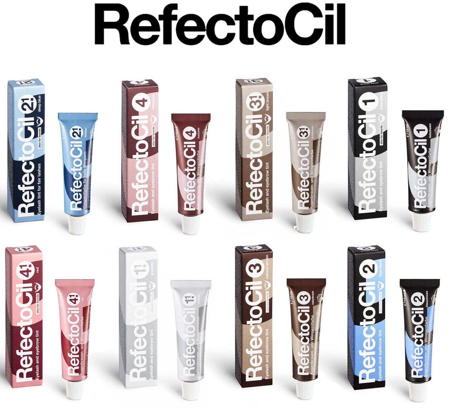 RefectoCil Lash and Brow Coloring