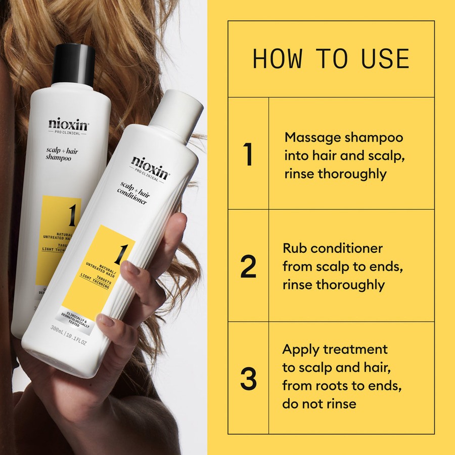Nioxin System 1 Trial Kit