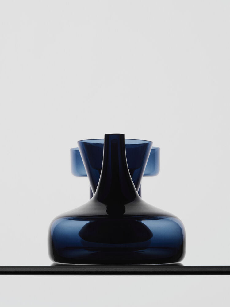 ORREFORS Midsummer Mini vaser midnattsblå 7-pack ltd 400