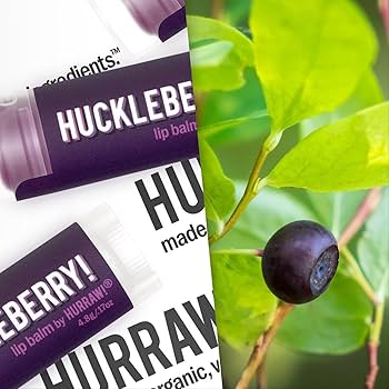 HURRAW! Huckleberry Lip Balm