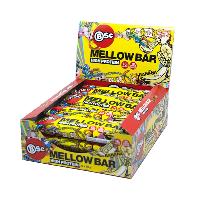 BSC Mellow Bar, 50g x 12stk