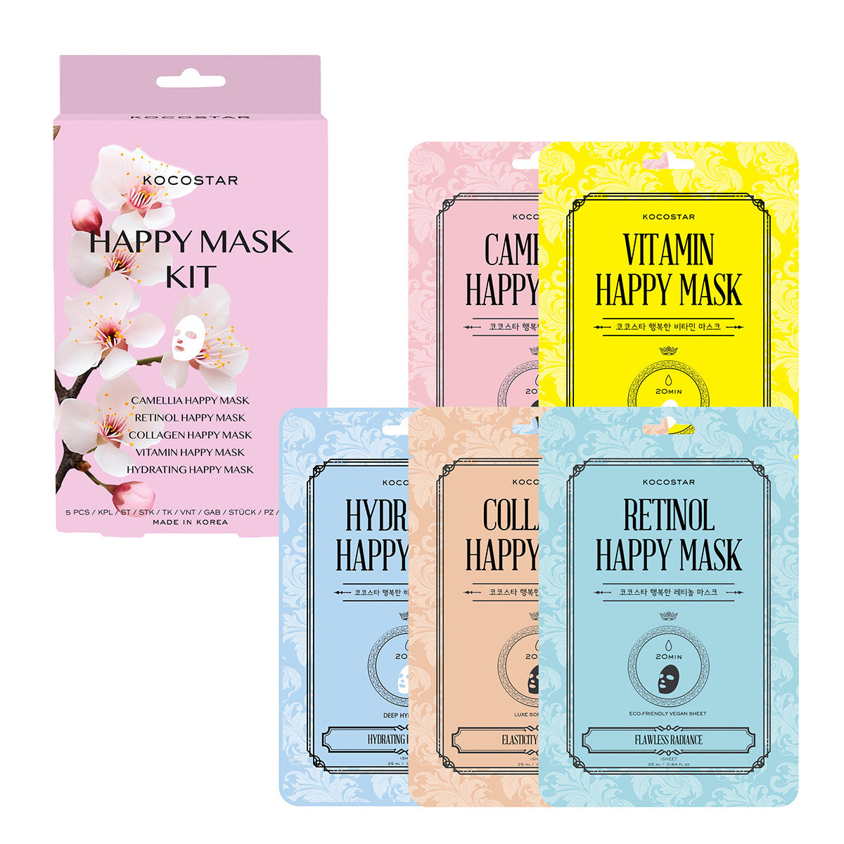 Kocostar Happy Mask Kit