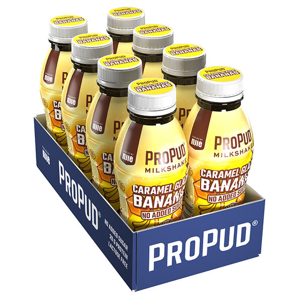 8 x ProPud Protein Milkshake, 330ml - Proteindrikke - JK-Shop