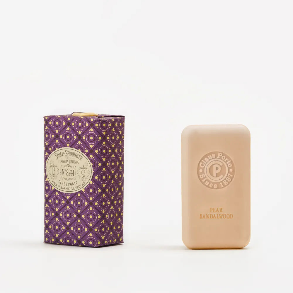 8741 - Pear Sandalwood Wax Sealed Soap Bar - Kroppssåpe - JK-Shop