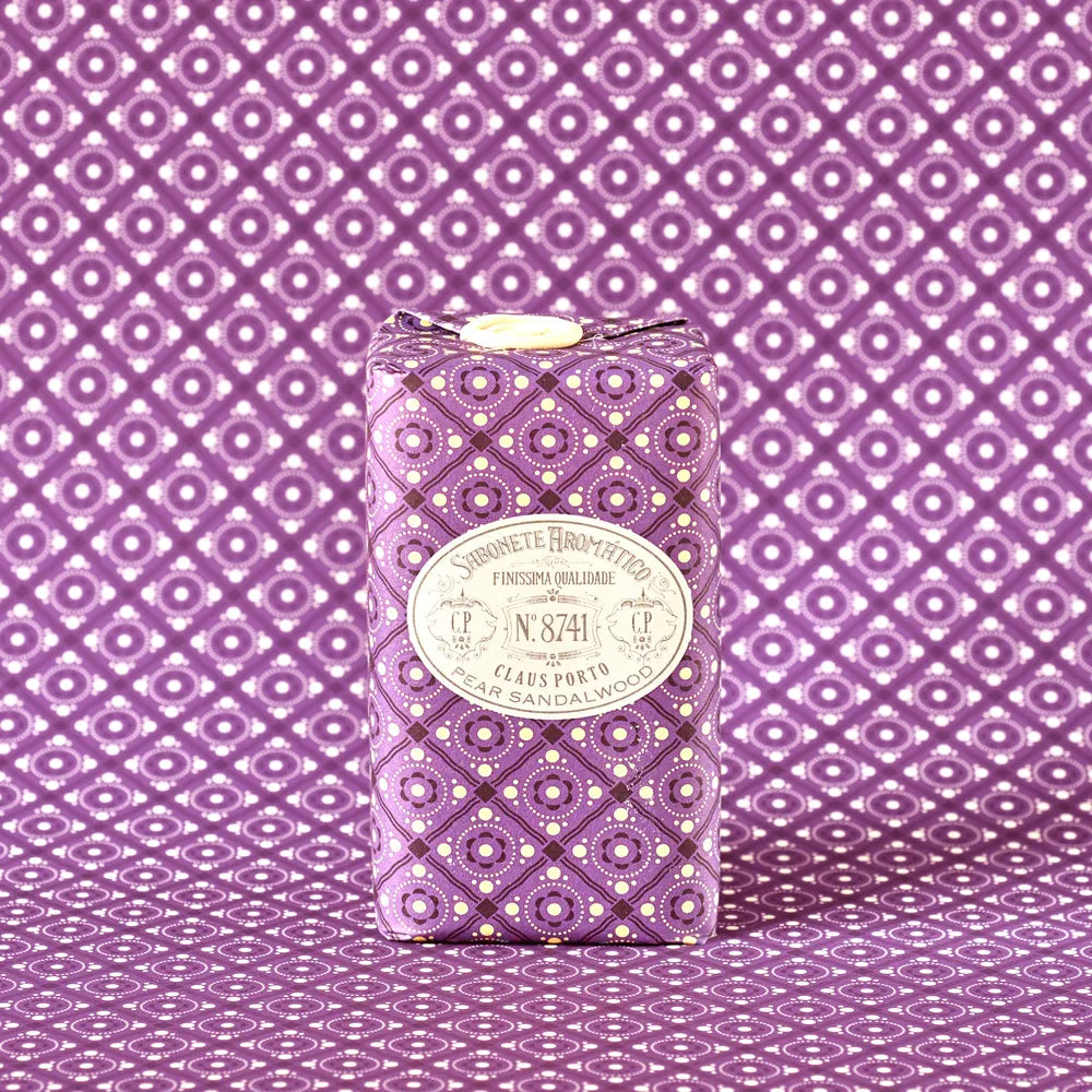 8741 - Pear Sandalwood Wax Sealed Soap Bar - Kroppssåpe - JK-Shop