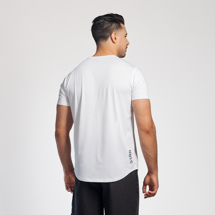 Star Wear Mesh T-skjorte Hvit bilde 2
