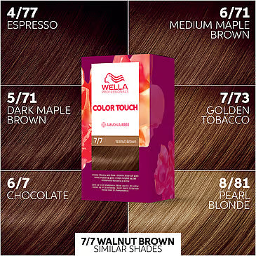 Color Touch Deep Brown Walnut Brown 7/7
