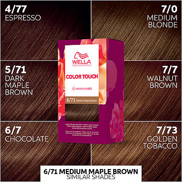 Color Touch Deep Brown Medium Maple Brown 6/71