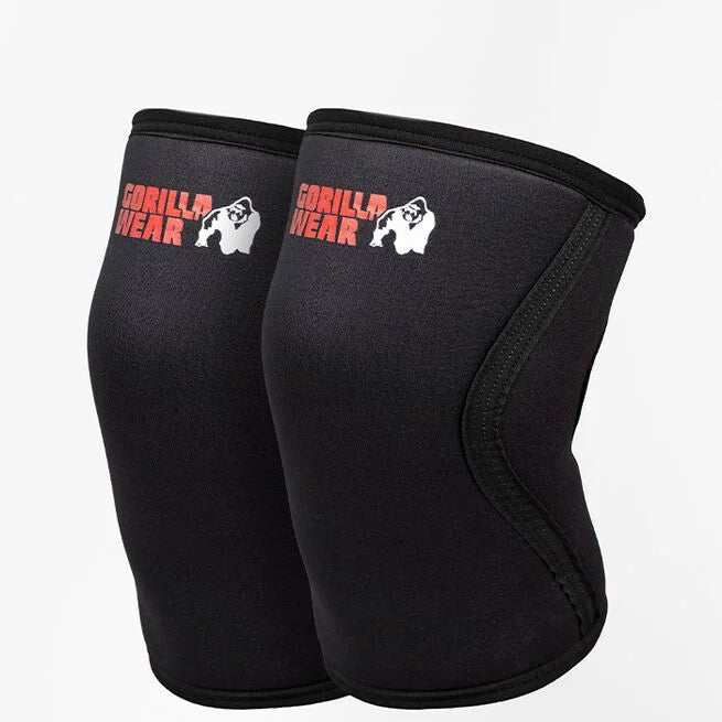 Gorilla Wear Knee Sleeves (5mm), Black