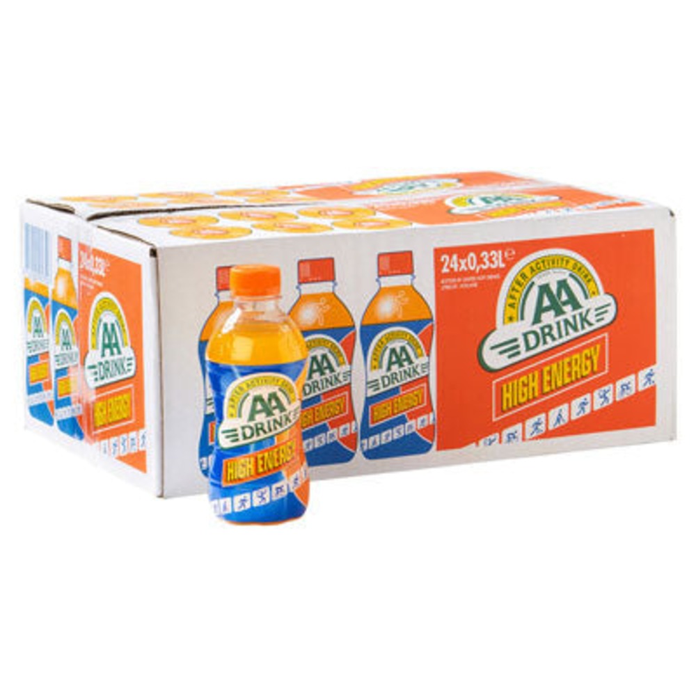 AA Drink, 24x330ml, High Energy - Energidrikk - JK-Shop