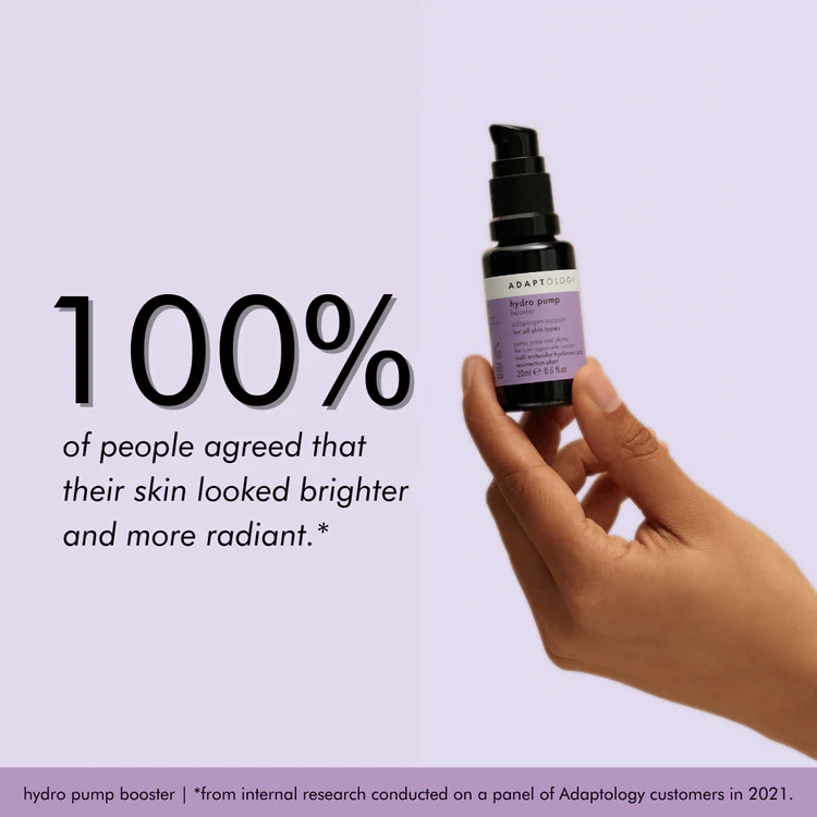 ADAPTOLOGY HYDRO PUMP BOOSTER - Dyptvirkende fuktighetsgivende hyaluronserum - Serum - JK-Shop