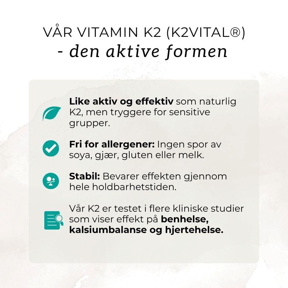 Aarja Health Bone Boost (Marint kalsium + D3 + K2) - Vitaminer og kosttilskudd - JK-Shop