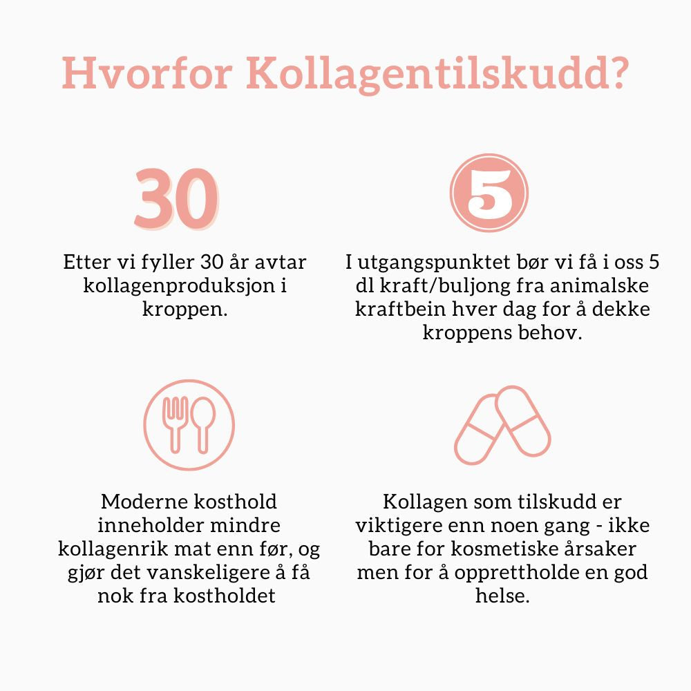 Aarja Health Kollagen 2, Hyaluronsyre & Furubark - Vitaminer og kosttilskudd - JK-Shop