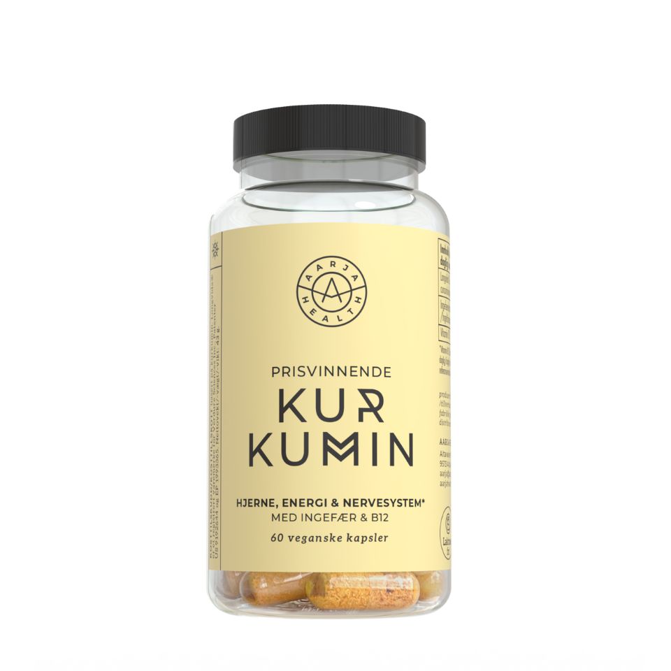 Aarja Health Kurkumin, Ingefær & B12 - Vitaminer og kosttilskudd - JK-Shop